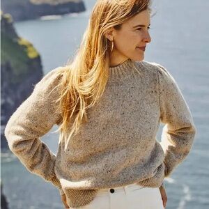 Faherty Boone Wool and Alpaca Blend sweater